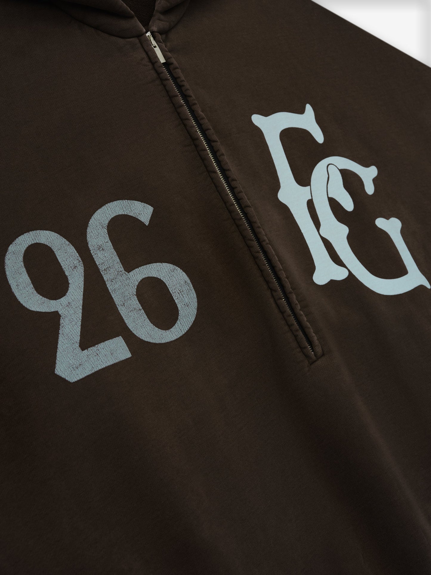 Baseball Club Half Zip Hoodie