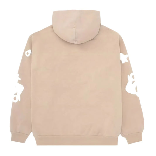 Sp5der Beluga Hoodie Light Brown