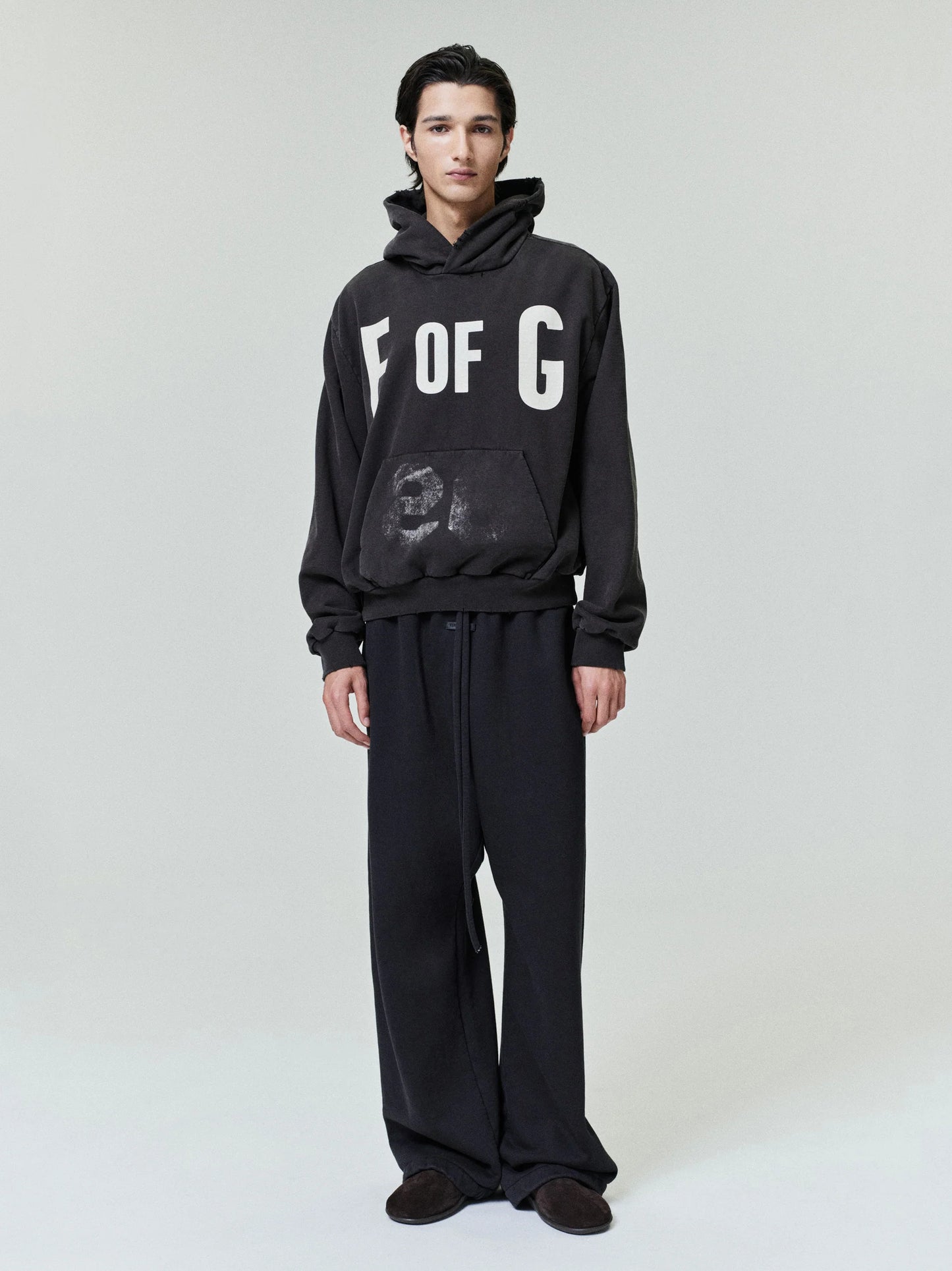 F Of G Classic Half Raglan Hoodie W/ Pocket
