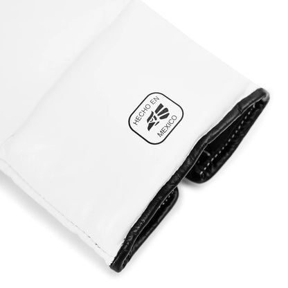 Everlast White Lace-Up Boxing Gloves (Mexican Style)