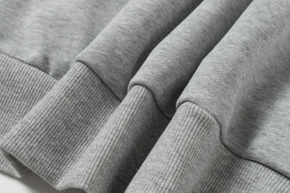 Denim Tears Cotton Wreath Hoodie Grey Minimal Classic