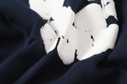 Denim Tears Cotton Wreath Zip Hoodie Navy