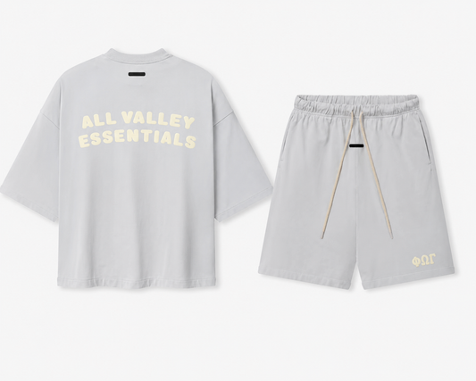 Men’s Minimal Streetwear T-Shirt & Shorts Set – Premium Oversized Summer Outfit