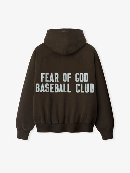 Baseball Club Half Zip Hoodie