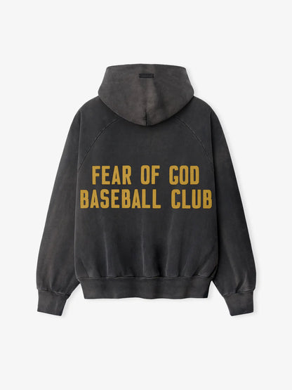 Baseball Club Half Zip Hoodie