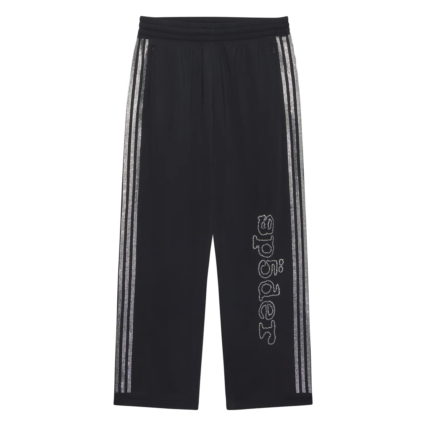 SP5DER RHINESTONE TRACK PANT
