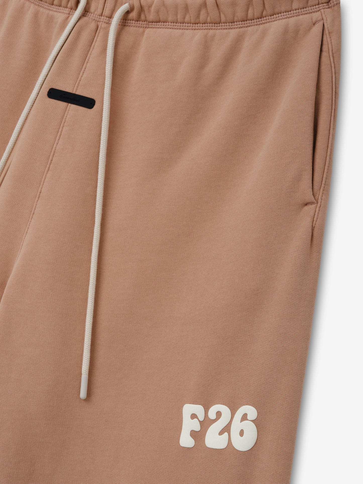 Men’s Oversized 26 Printed Sweatshirt & Jogger Set – Premium Brown Streetwear Tracksuit