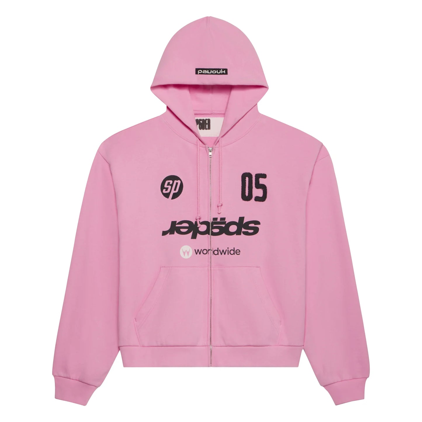 GLOBAL WEB ZIP HOODIE