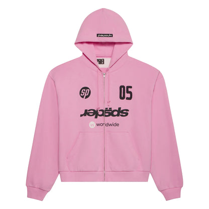 GLOBAL WEB ZIP HOODIE