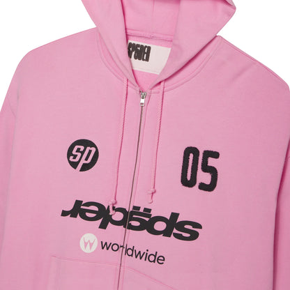 GLOBAL WEB ZIP HOODIE