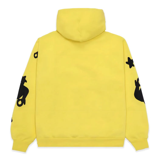 Sp5der Beluga Hoodie Gold