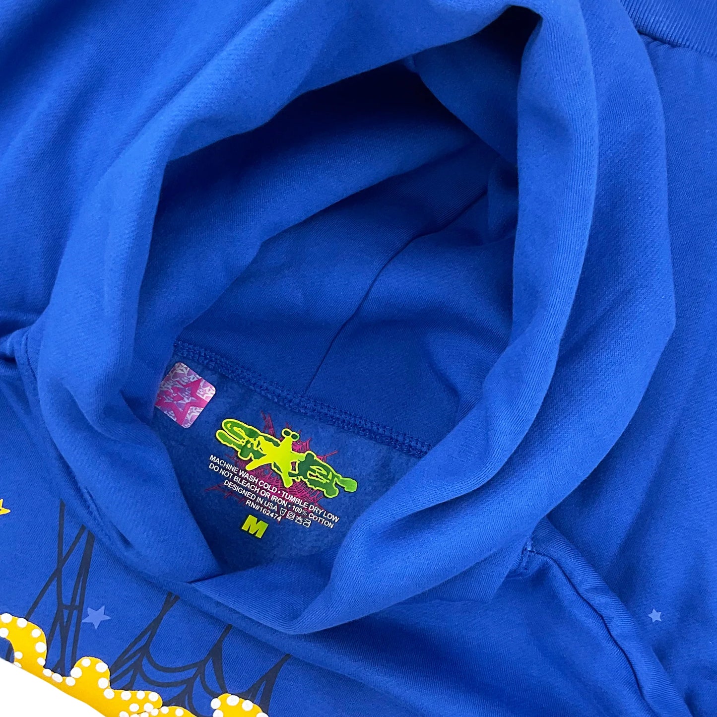 Sp5der TC Hoodie Blue