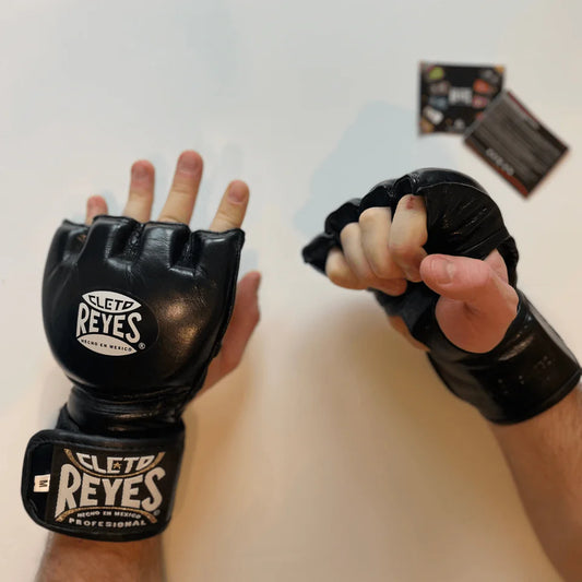 Cleto Reyes MMA Black Mumba Fight Gloves (Without Thumb)