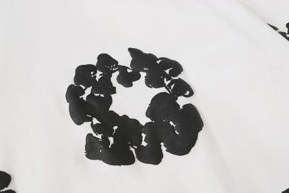 Denim Tears Cotton Wreath Zip Hoodie White