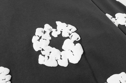 Denim Tears Cotton Wreath Zip Hoodie Grey