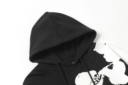Denim Tears Cotton Wreath Hoodie Black Core Essential