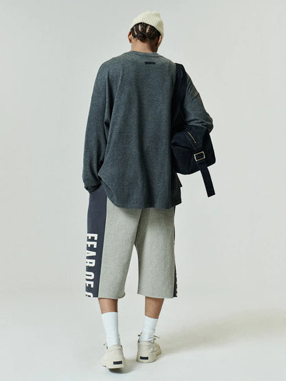 Men’s Essentials Style Sweat Shorts – Grey Casual Streetwear Summer Shorts