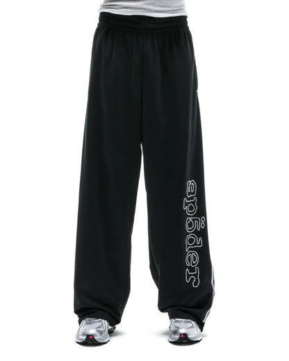 SP5DER RHINESTONE TRACK PANT