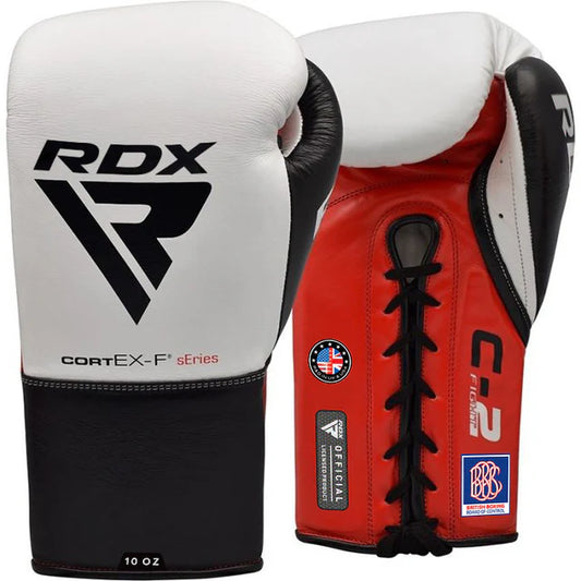 Professional Lace-Up Boxing Gloves - Cortex-F Series