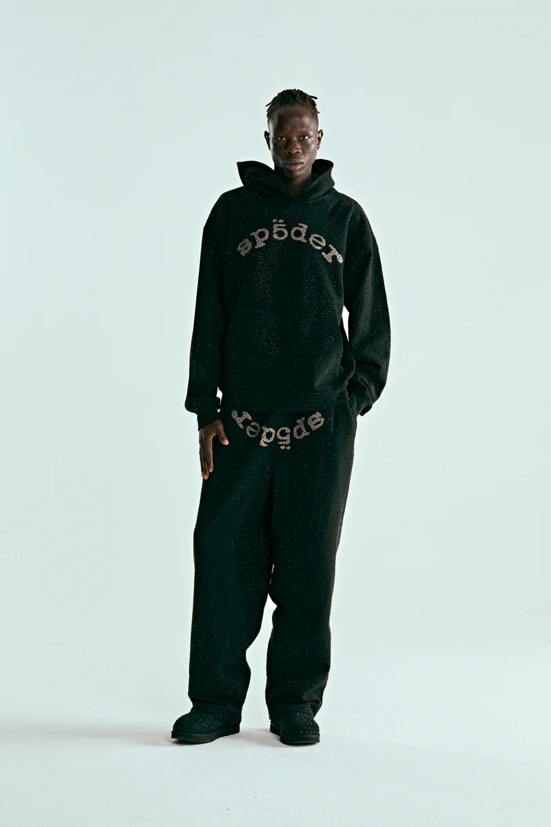 Sp5der VVS Hoodie Black